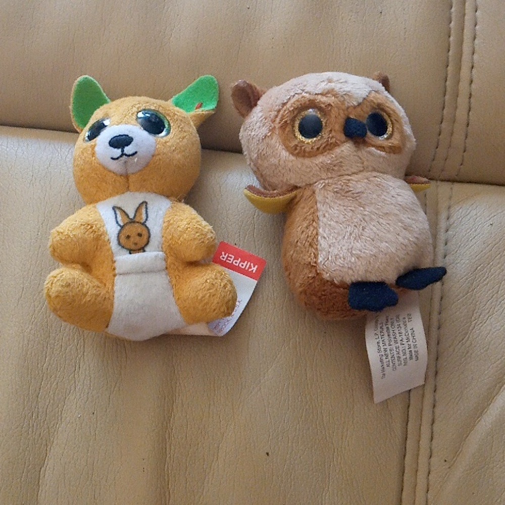 Ty McDonald Toys, Kangaroo and Owl